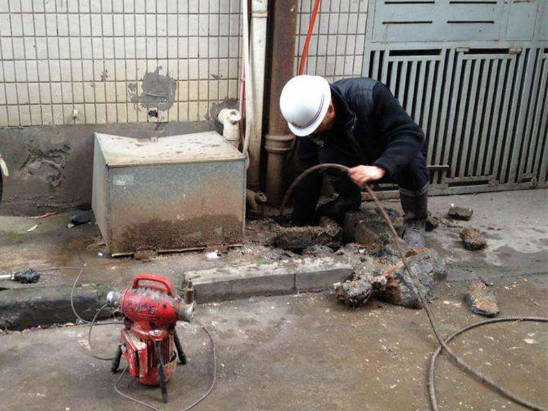 平山疏通下水道-洗菜池疏通